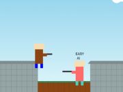Gra Snajperzy Minecraft na dachu w Internecie