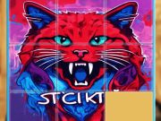 Gra Puzzle: Crazy Cats w Internecie