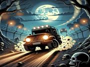 Gra Samochód wyścigowy niszczy zombie w Internecie