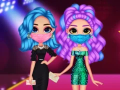 Gra Mój glam look na kwarantannie w Internecie