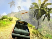 Gra Off-road Jeep jadący po wzgórzach w Internecie