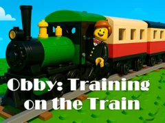 Gra Obby: Trening w pociągu w Internecie