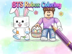 Gra BTS Roblox Coloring w Internecie