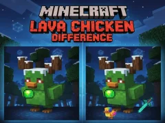 Gra Minecraft: Różnica między kurczakami lawowymi w Internecie