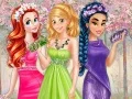 Gra Kolory wiosennych sukienek księżniczek w Internecie Gra Kolory wiosennych sukienek księżniczek w Internecie