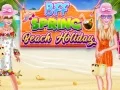 Gra Wiosenne Wakacje na Plaży z Najlepszymi Przyjaciółkami w Internecie