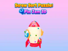 Gra Sortowanie śrub układanki mieszającej pin 3D w Internecie