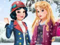 Gra Zimowa moda Aurory i Śnieżki w Internecie Gra Zimowa moda Aurory i Śnieżki w Internecie