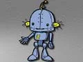 Gra Puzzle z rysunkowym robotem w Internecie