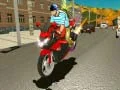 Gra Motocyklista w Ruchu na Autostradzie w Internecie Gra Motocyklista w Ruchu na Autostradzie w Internecie