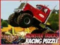 Gra Puzzle wyścigów monster trucków w Internecie Gra Puzzle wyścigów monster trucków w Internecie