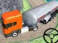 Gra Ciężarówka do transportu cysterny naftowej w terenie w Internecie