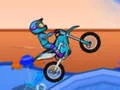 Gra Jazda na rowerze o zachodzie słońca - Motocross w Internecie