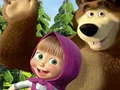 Gra Masza i Niedźwiedź: Puzzle w Internecie Gra Masza i Niedźwiedź: Puzzle w Internecie