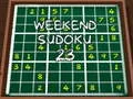Gra Sudoku Weekendowe 23 w Internecie Gra Sudoku Weekendowe 23 w Internecie
