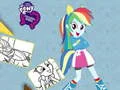 Gra Książka do kolorowania Equestria Girls w Internecie