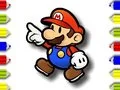 Gra Powrót do szkoły: Kolorowanie Mario w Internecie