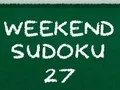 Gra Sudoku Weekendowe 27 w Internecie Gra Sudoku Weekendowe 27 w Internecie