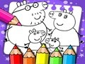 Gra Książka do kolorowania Peppa Pig w Internecie