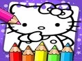 Gra Książka do kolorowania Hello Kitty w Internecie