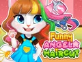 Gra Zabawna fryzura Angeli w Internecie