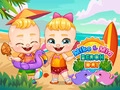 Gra Mike i Mia: Dzień na Plaży w Internecie Gra Mike i Mia: Dzień na Plaży w Internecie