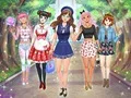 Gra Sukienka Anime w Szkole w Internecie