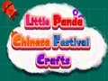 Gra Mały Panda Chińskie Rękodzieło Festiwalowe w Internecie