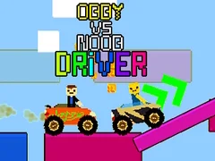Gra Obby kontra Noob Kierowca w Internecie