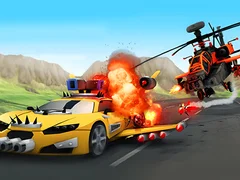 Gra Chaos Drogowy Wyścig Samochodów Walki w Internecie