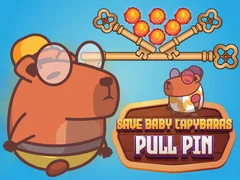 Gra Uratuj małe kapibary Pull Pin w Internecie