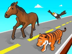 Gra Wyścig Transformacji Zwierząt w Internecie