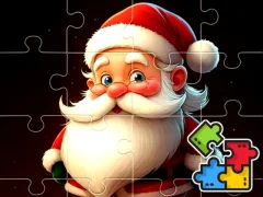 Gra Świąteczne puzzle z Mikołajem w Internecie