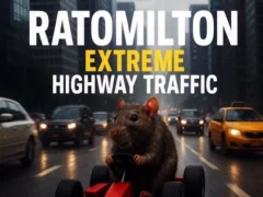 Gra Rat Milton: Ekstremalny ruch na autostradzie w Internecie