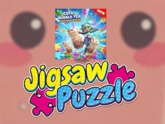Gra Puzzle: urocza herbata z bąbelkami w Internecie