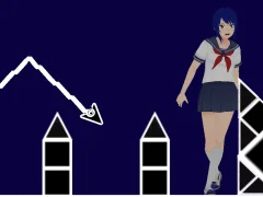 Gra Geometria przestrzeni przełomu fali w Internecie