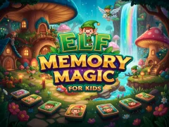 Gra Magia pamięci dla dzieci: Elf w Internecie