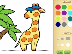 Gra Kolorowanka książka dla dzieci: Light Animal w Internecie