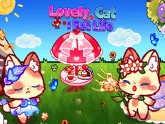 Gra Piękne życie zwierzaka kota w Internecie
