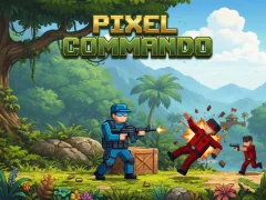 Gra Pixel Commando w Internecie