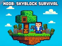 Gra Noob: Przetrwanie w Skyblocku w Internecie