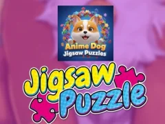 Gra Układanka: Pies z Anime w Internecie