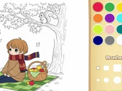 Gra Kolorowanki książki dla dzieci: przytulne w Internecie
