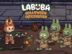 Gra Halloween infekcja labubu w Internecie