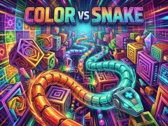 Gra Color vs Snake w Internecie