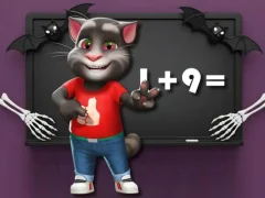 Gra Halloweenowe wyzwanie matematyczne Toma w Internecie Gra Halloweenowe wyzwanie matematyczne Toma w Internecie