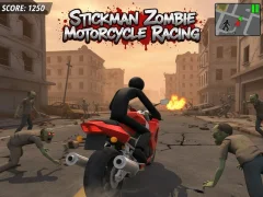 Gra Wyścigi motocyklowe Stickman Zombie w Internecie