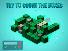 Gra Spróbuj policzyć pudełka w Internecie