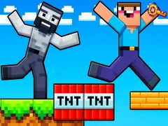 Gra Noob: Sztuczki parkourowe w Internecie