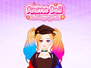 Gra DIY Anime Doll dla Cosplay Girl w Internecie